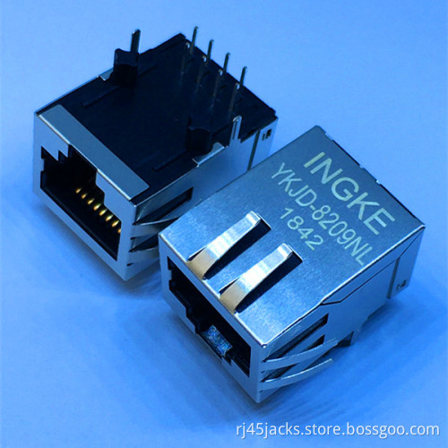 Bel SI-60002-F YKJD-8209NL Through Hole 1 Port 100 Base-T RJ45 Network Connectors